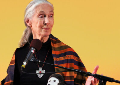 Jane Goodall: A Hummingbird Above